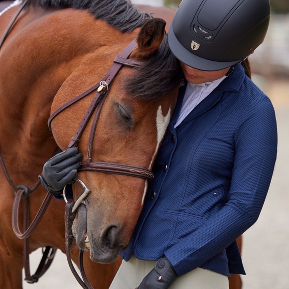 Kerrits Activewear Kids Affinity™ Ice Fil® Knee Patch Breech Size LSAND / L - Picture 3 of 7